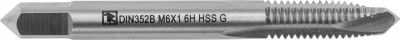 Метчик машинно-ручной T-DRIVE для сквозных отверстий М10х1.5 HSS-G MTG1015SP Thorvik