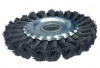 Щетка дисковая жгутовая для УШМ D=125 мм 22 мм Ring
